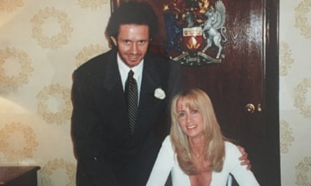 The ex-factor: Michelle Scot Young on their wedding day