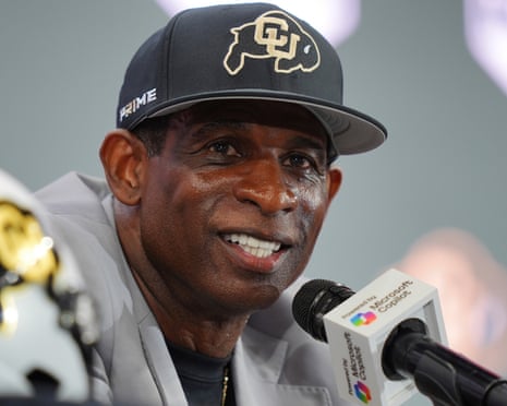 Deion Sanders reveals bladder cancer diagnosis, now 'cured' after surgery | College football | The Guardian