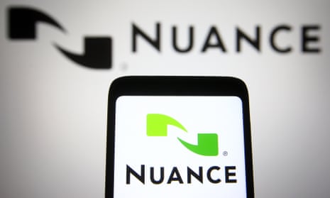 Nuance logo and smartphone