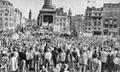 Anti Criminal Justice Demonstration in Trafalgar Square, London, May 1994. PLEASE CREDIT AS Mattko/Matthew Smith in print and @mattkosnaps in digital