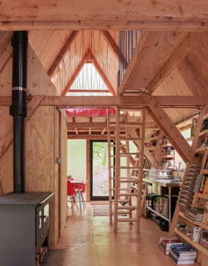 Interior of an eco-designed mobile home