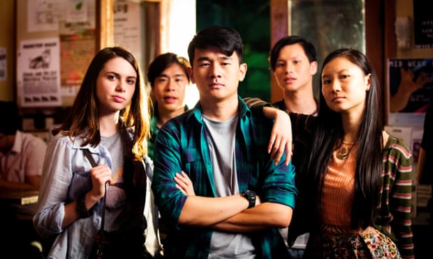 Ronny Chieng (centre) in International Student