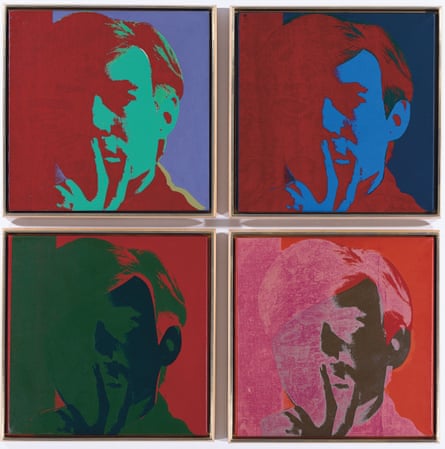 Andy Warhol, Self Portrait 1966-7. Yageo Foundation Collection