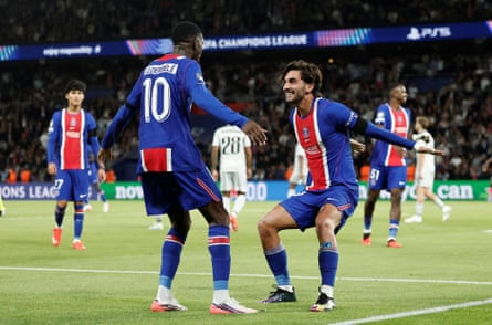 Champions League roundup: Raphinha shines as Barcelona thrash Feyenoord