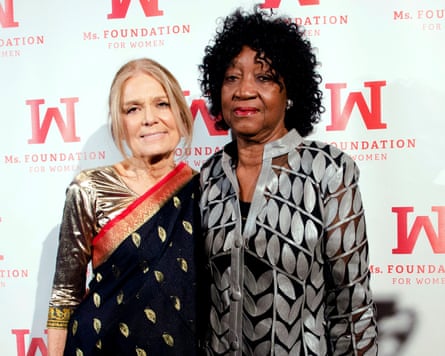 Gloria Steinem and the late author and activist Dorothy Pitman Hughes in 2014.