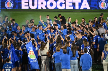Getafe players observe triumph and qualification to nan Conference League