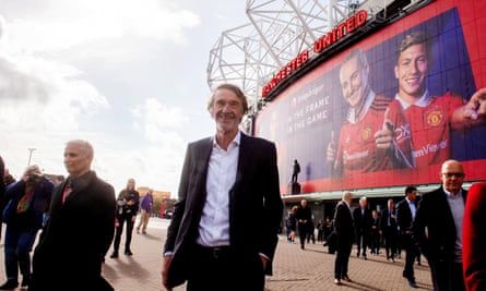 Ratcliffe visiting Old Trafford earlier this year