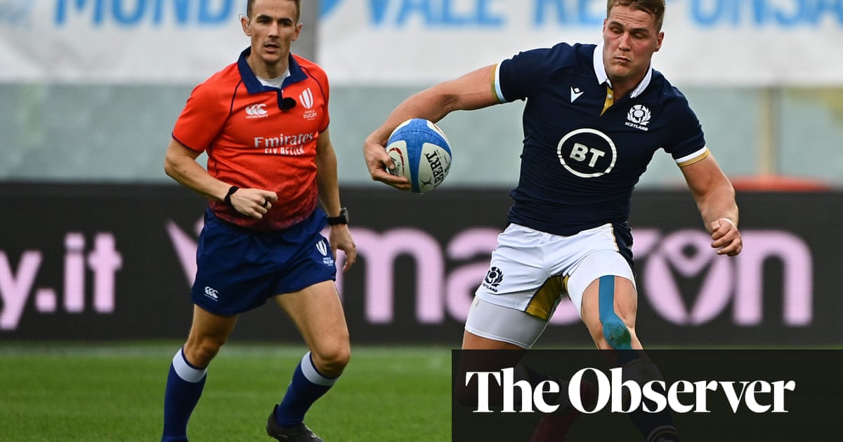 Duhan van der Merwe makes his mark as Scotland fight back to beat Italy