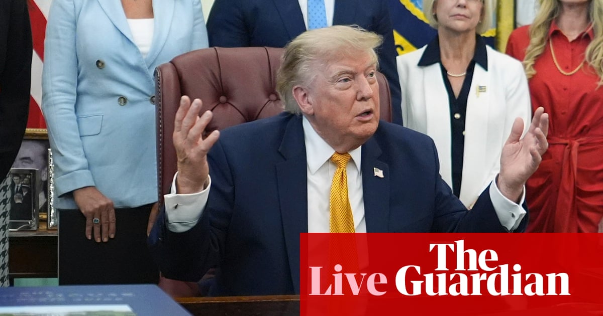 Trump declines to call for Max Miller’s resignation amid abuse allegations – live