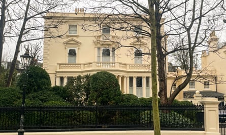 Roman Abramovich’s House in Kensington Palace Gardens, which he has apparently been trying to sell.