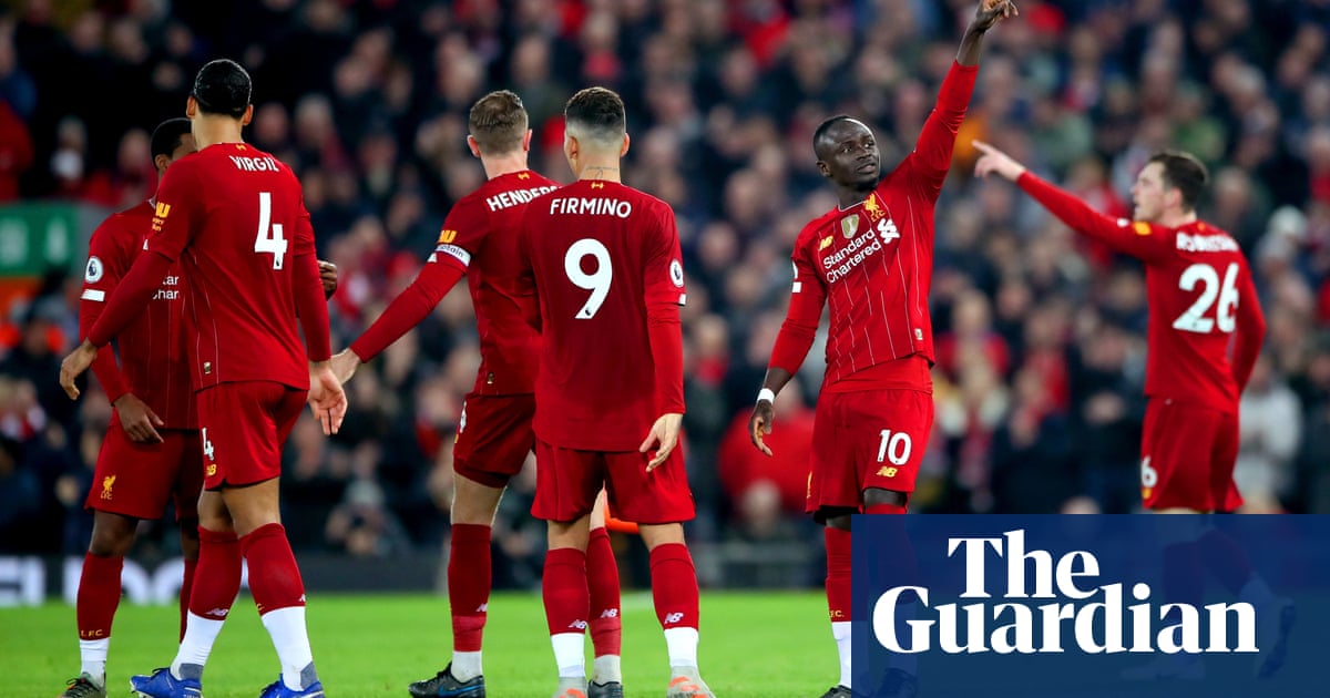 Sadio Mane Sees Liverpool Home Over Wolves With A Little Help From Var Premier League The Guardian