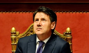 Italy’s new prime minister, Giuseppe Conte
