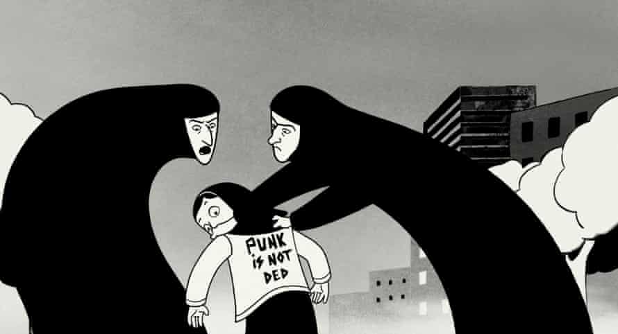 The 2008 film adaptation of Persepolis.