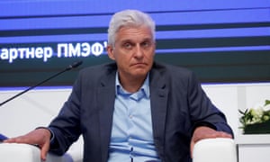 Oleg Tinkov, founder of the major Russian bank Tinkoff