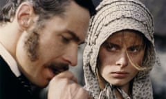 Leigh Lawson as Alec d’Urberville and Nastassia Kinski as Tess in Roman Polanski’s 1979 film of Thomas Hardy’s novel.
