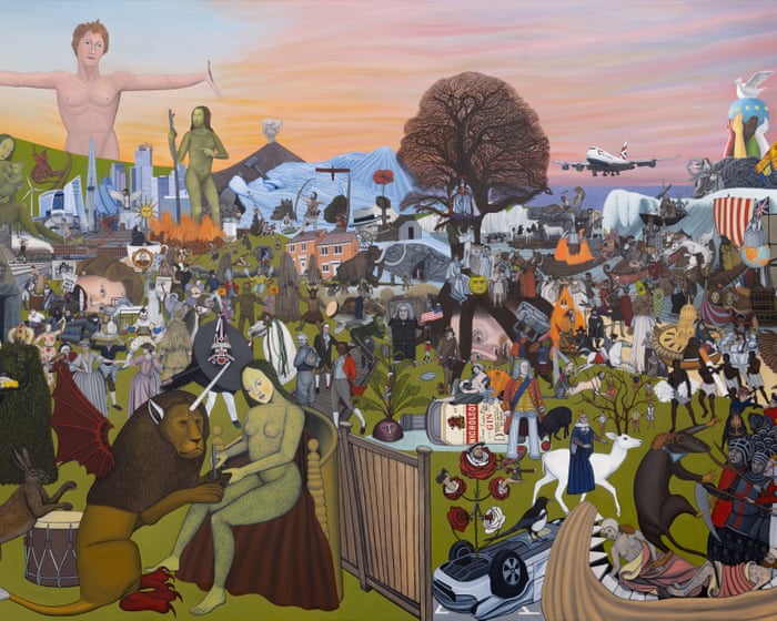 Is this painting who we now are? The identity grapplings of mystic artist Ben Edge