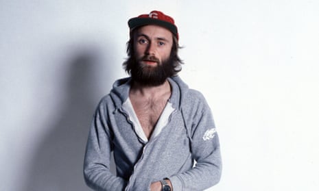 Trucker chic … Phil Collins, 1976.
