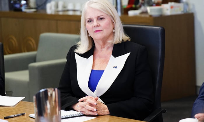 The former home affairs minister Karen Andrews.