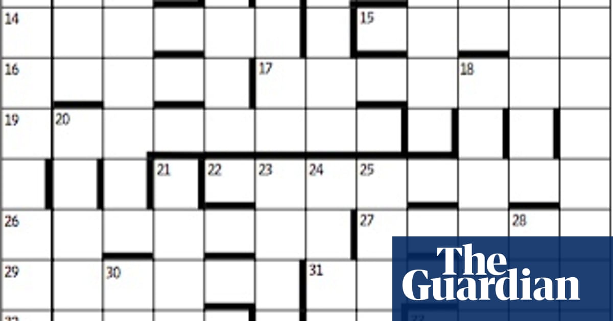 Azed Crossword 2,323 Crosswords The Guardian