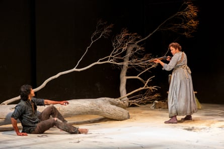 Mark Coles Smith and Leah Purcell in The Drover's Wife