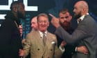 Tyson Fury and Deontay Wilder trade first blows of their phoney war