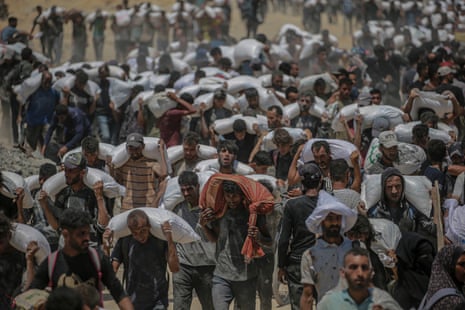 The Israeli army declared a ‘tactical pause’ in parts of the Gaza Strip on 27 July 2025 to facilitate the safe passage of humanitarian aid convoys.