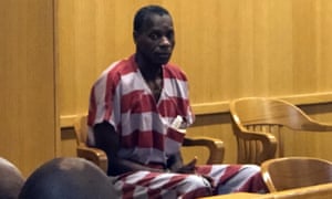 Alvin Kennard sits in the courtroom before his hearing in Bessemer, Alabama, on 28 August. 