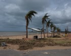 ‘No one has had a dry run’: weather warnings for storm-ravaged WA after Cyclone Narelle downgraded to tropical low