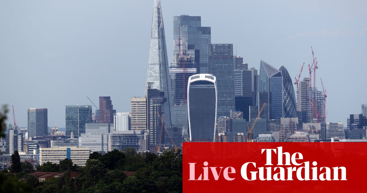 London’s economic recovery shows ‘levelling up’ struggles; inflation hits services sector – business live