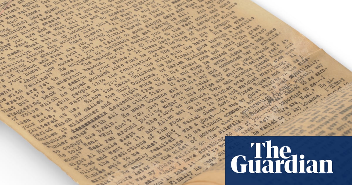 Jack Kerouac’s 37 metre-long, first draft scroll of On the Road to be auctioned