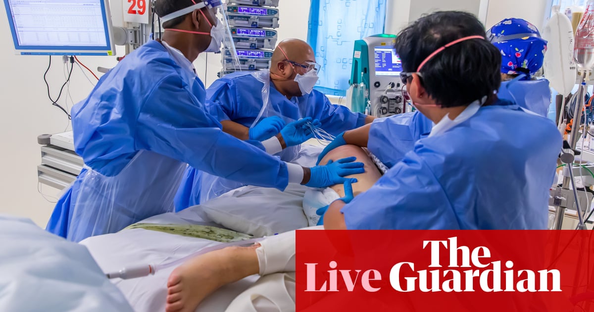 UK Covid live news: government’s 1% pay increase offer for NHS staff sparks fury
