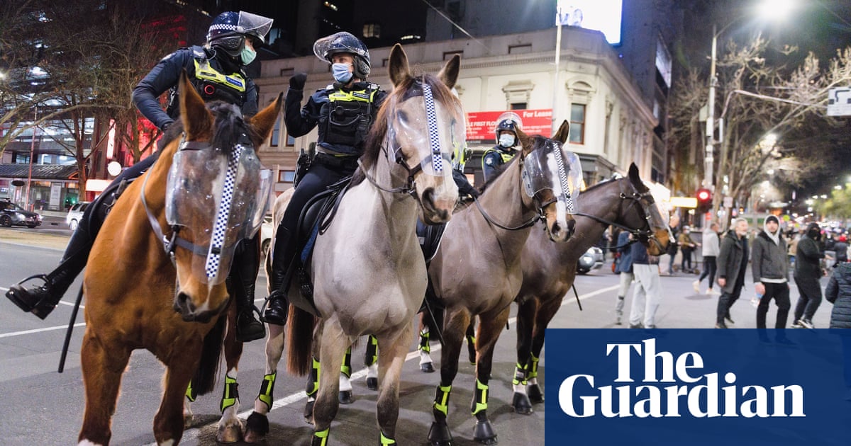 Melbourne protester admits assaulting two police officers and hitting horse in head