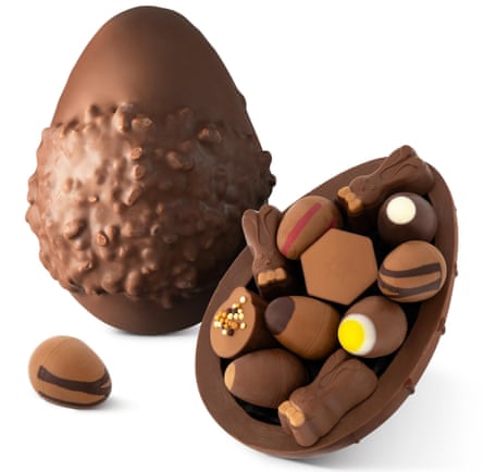 Hotel Chocolat’s extra thick egg that retails for £29.45