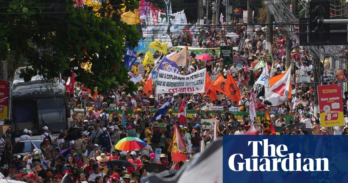 Thousands hit streets of Belém to call for action during crucial Cop30 summit
