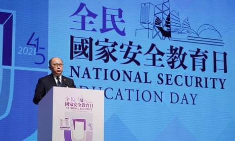 Zheng Yanxiong, director of the Office for Safeguarding National Security