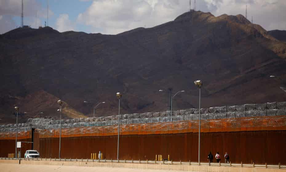 The US-Mexico border. People crossing the US southern border without permission often hire help from smugglers.