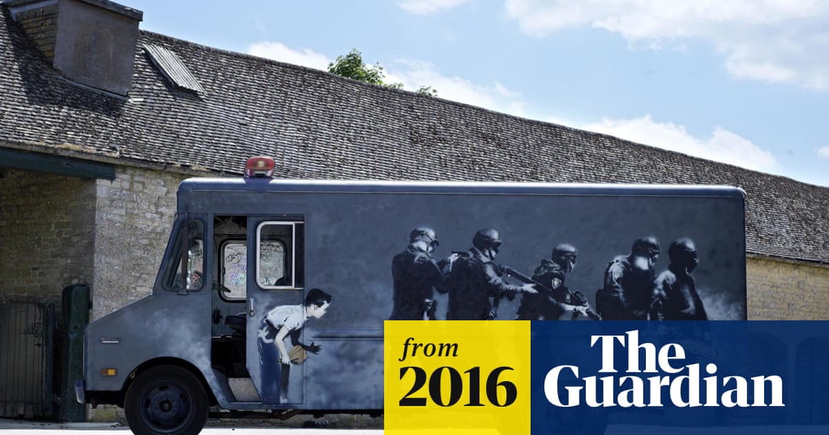 Banksy Swat van to be sold at London auction