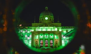 Government buildings in Dublin goes green for St Patrick’s Day, but how green Ireland truly is?