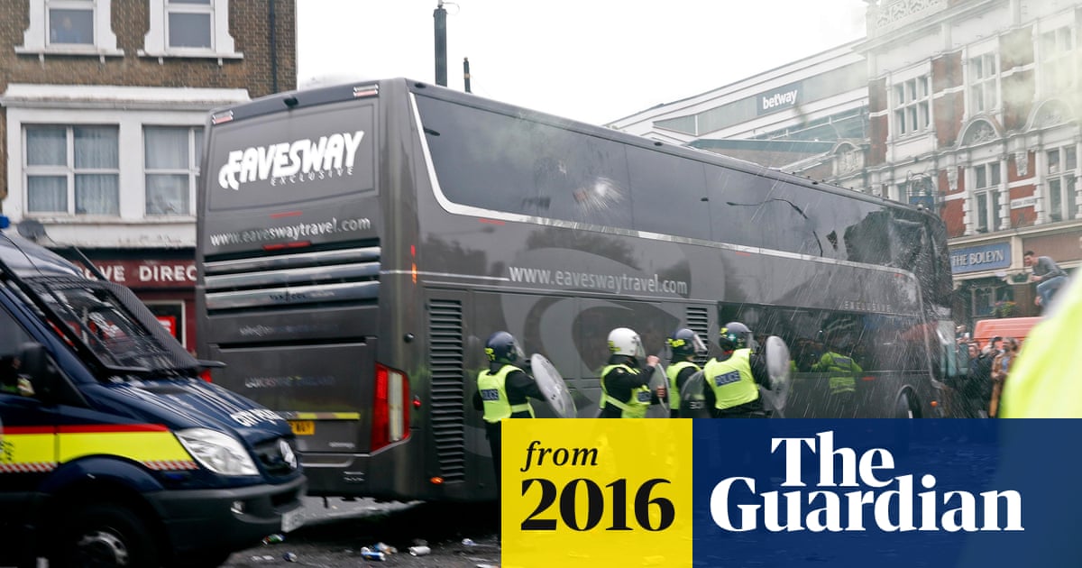 Man Arrested In Connection With Manchester United Team Bus Attack Football The Guardian