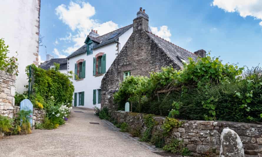 A village on Île-aux-Moines.