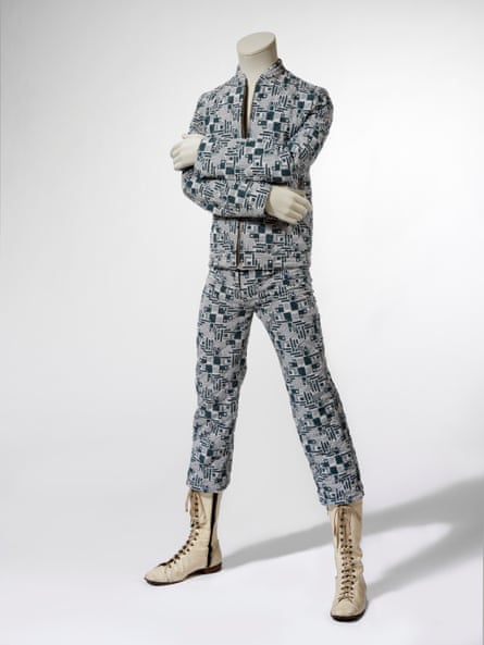 One of Bowie’s Ziggy Stardust costumes, designed by Freddie Burretti.