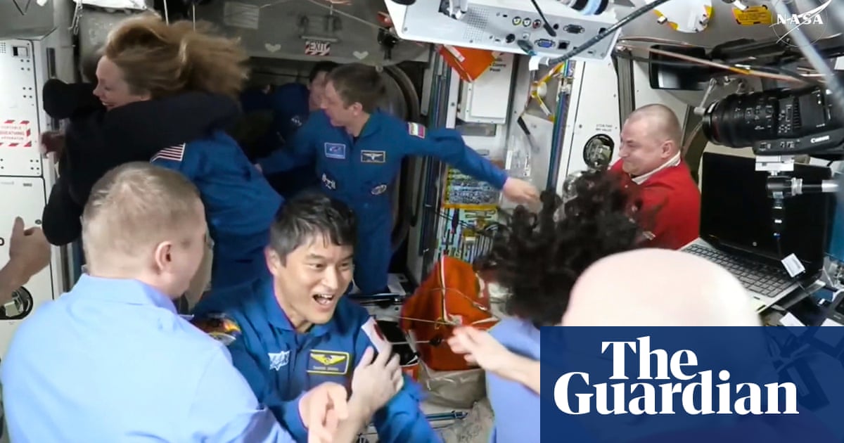 SpaceX capsule docks with ISS to bring back stranded Nasa astronauts – video | Space SpaceX capsule docks with ISS to bring back stranded Nasa astronauts – video | Space