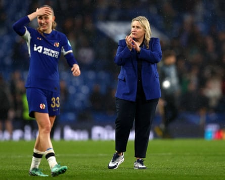 Emma Hayes connected nan transportation during her clip arsenic Chelsea manager