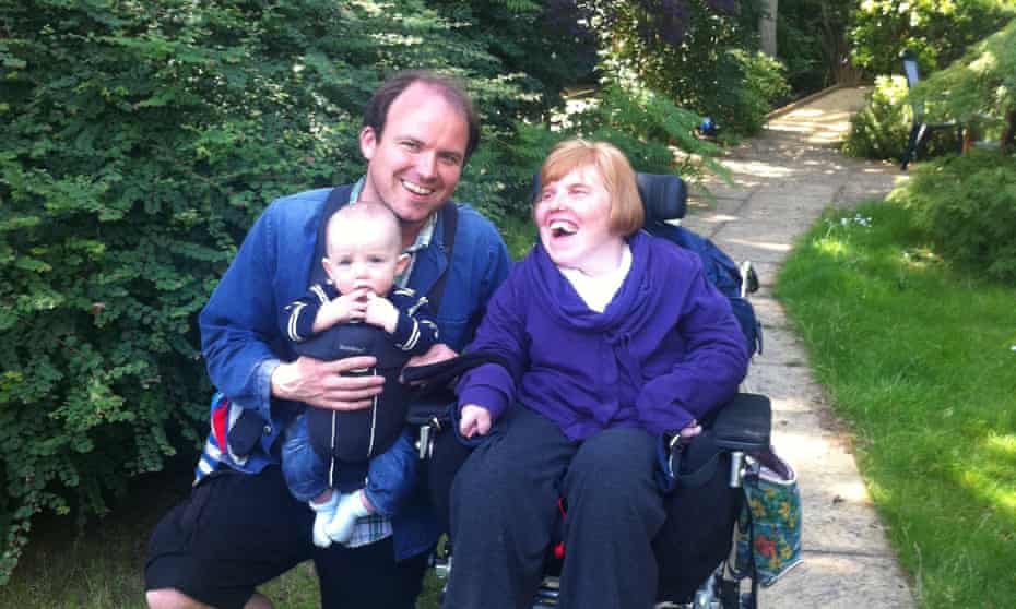 Rory Kinnear with his sister, Karina, and his son, Riley.