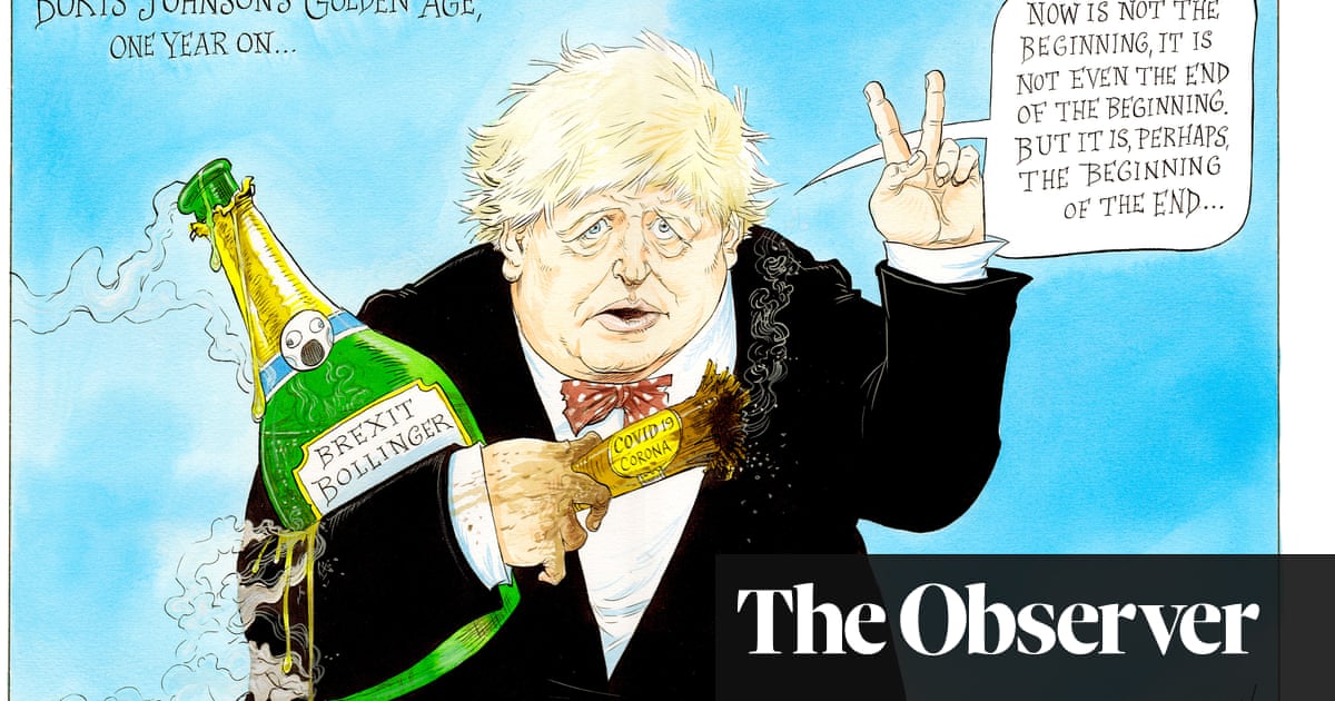 Boris Johnson, one year on – cartoon | Opinion |
The Guardian