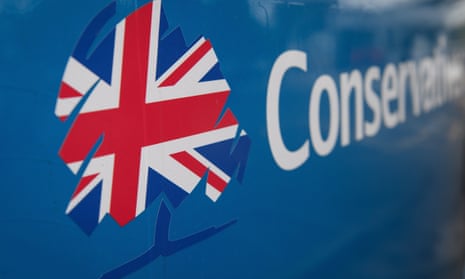 The Conservative party logo