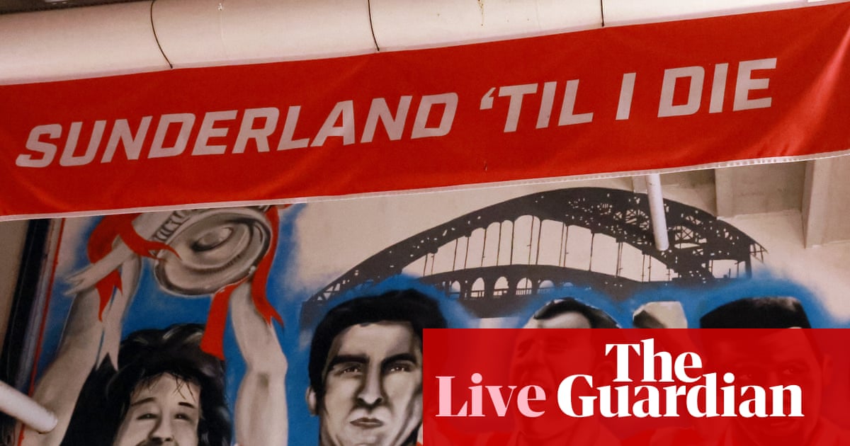 Sunderland v Burnley: Premier League – live updates