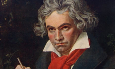 Ludwig van Beethoven, German composer 1770 to 1827.