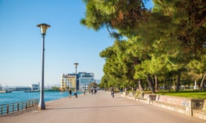 Volos’s promenade.