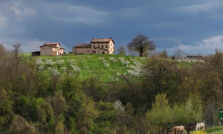 An idyllic farm near Parma.